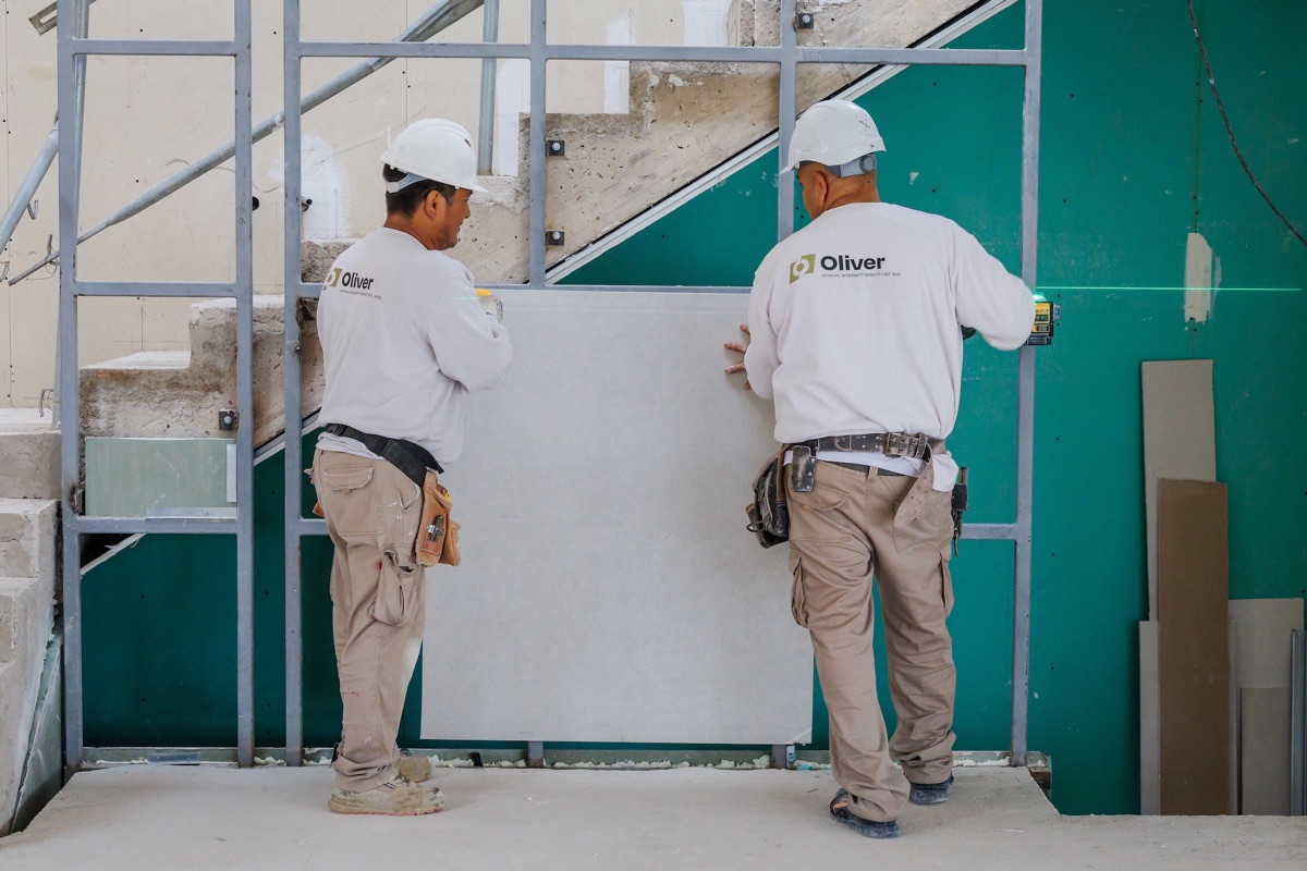 Sistemas Oliver, especialistas en instalaciones con Pladur – Sistemas Oliver